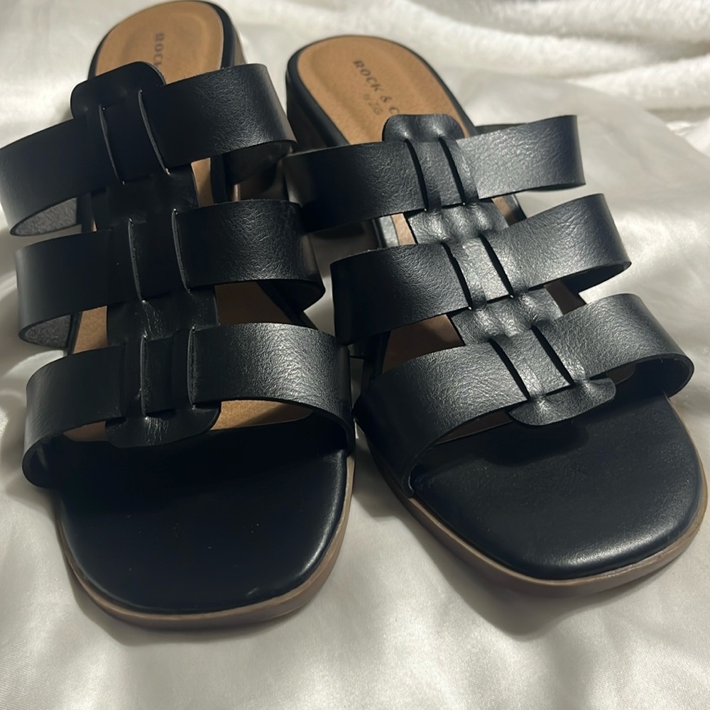 Rock&Candy heels sandals, EUC